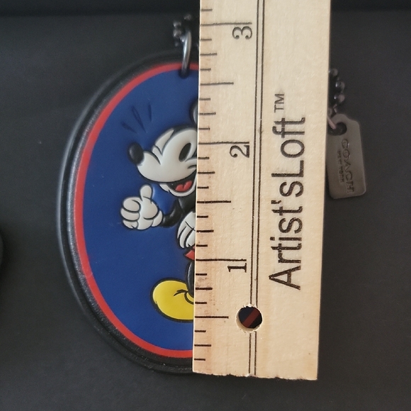 Coach X Disney Set Of 4 Mickey Mouse Bag Charm Set - Picture 12 of 14